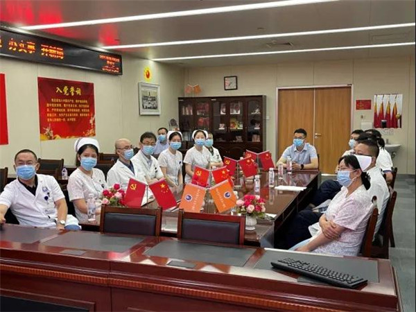 吉大一院泌外一科、手足外科教工党支部召开党史学习教育专题组织生活会(图1)