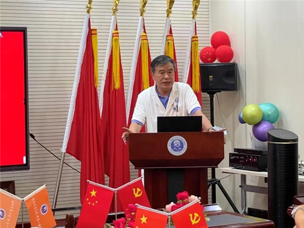 吉大一院泌外一科、手足外科教工党支部召开党史学习教育专题组织生活会(图3) 吉大一院泌外一科、手足外科教工党支部召开党史学习教育专题组织生活会(图3)