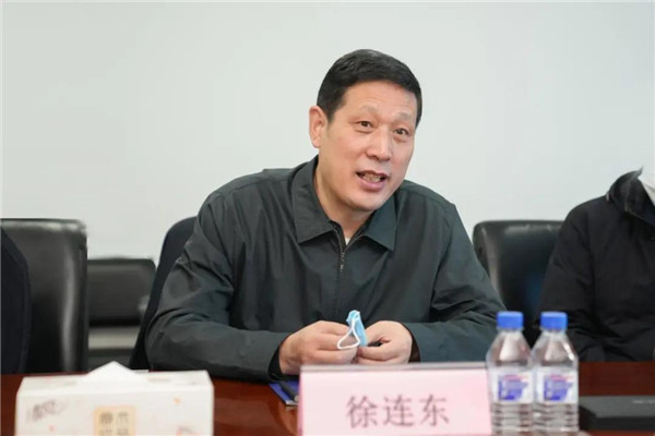 吕国悦首先对徐连东一行的到来表示热烈欢迎和诚挚感谢.
