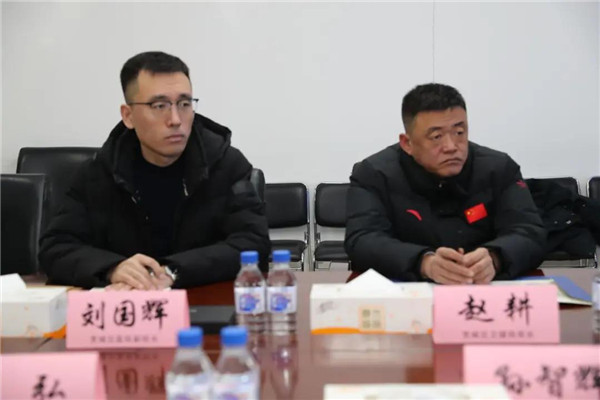 长春市宽城区区长蒋旭桐率队到吉大一院座谈交流